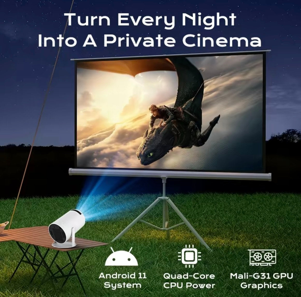 Portable Home Projector