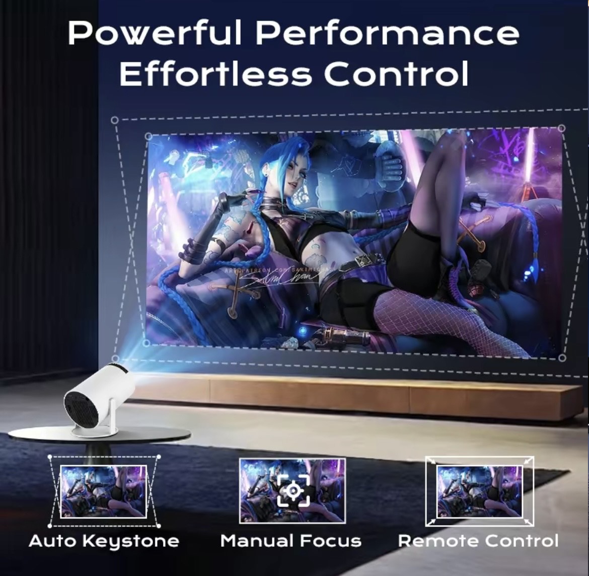 Portable Home Projector